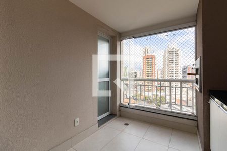 Varanda da Sala de apartamento à venda com 1 quarto, 57m² em Vila Gumercindo, São Paulo