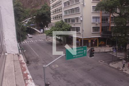 Vista do Quarto de apartamento à venda com 1 quarto, 28m² em Copacabana, Rio de Janeiro