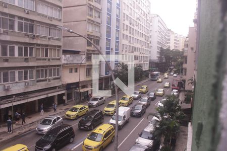 Vista do Quarto de apartamento à venda com 1 quarto, 28m² em Copacabana, Rio de Janeiro