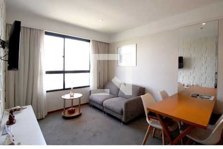 Sala de apartamento para alugar com 1 quarto, 38m² em Parque Campolim, Votorantim