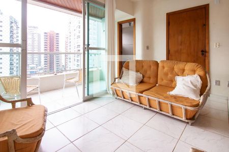Sala de apartamento para alugar com 3 quartos, 163m² em Jardim Las Palmas, Guarujá