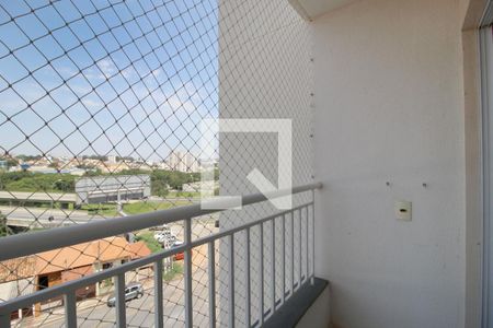 Varanda da Sala de apartamento para alugar com 2 quartos, 52m² em Vila Progresso, Sorocaba