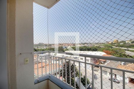 Varanda da Sala de apartamento para alugar com 2 quartos, 52m² em Vila Progresso, Sorocaba