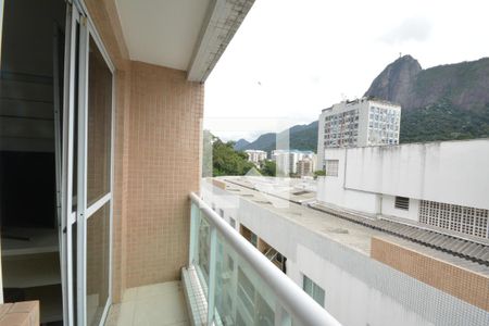 Varanda da Sala de apartamento para alugar com 2 quartos, 90m² em Humaitá, Rio de Janeiro