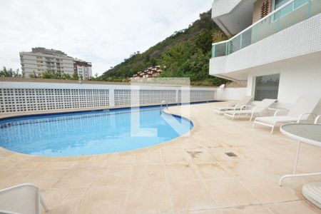 Área comum - Piscina de apartamento para alugar com 2 quartos, 90m² em Humaitá, Rio de Janeiro