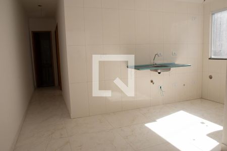 Sala e Cozinha de apartamento para alugar com 2 quartos, 45m² em Vila Isolina Mazzei, São Paulo