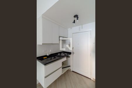 Cozinha de kitnet/studio para alugar com 1 quarto, 37m² em Higienópolis, São Paulo