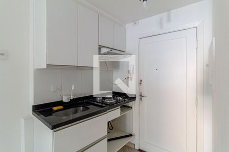 Cozinha de kitnet/studio para alugar com 1 quarto, 37m² em Higienópolis, São Paulo