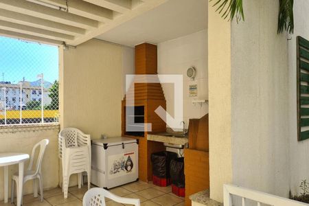 Área comum - Churrasqueira de apartamento para alugar com 2 quartos, 51m² em Todos Os Santos, Rio de Janeiro