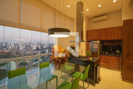 sala de jantar de apartamento para alugar com 1 quarto, 85m² em Brooklin Paulista, São Paulo
