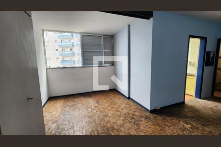 Sala/Quarto de apartamento para alugar com 1 quarto, 43m² em José Menino, Santos
