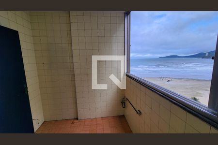 Cozinha de apartamento para alugar com 1 quarto, 43m² em José Menino, Santos