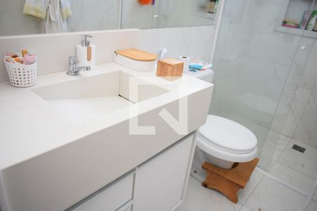 Casa de condomínio para alugar com 89m², 3 quartos e 2 vagasBanheiro Quarto Suíte