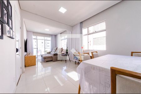 Sala  de apartamento para alugar com 3 quartos, 153m² em Buritis, Belo Horizonte