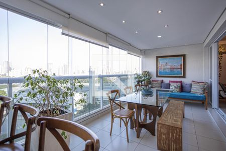Varanda gourmet de apartamento para alugar com 3 quartos, 170m² em Centro, Osasco