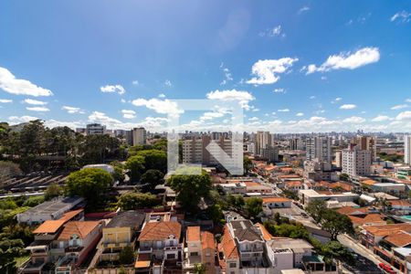 Varanda da Sala - Vista de apartamento à venda com 1 quarto, 42m² em Santana, São Paulo