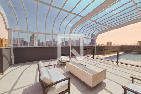 Studio à venda com 25m², 1 quarto e sem vagaTerraço