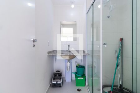 Studio para alugar com 26m², 1 quarto e sem vaga Studio para alugar com 26m², 1 quarto e sem vagaBanheiro