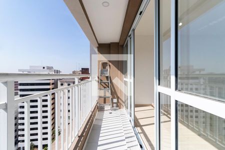 Varanda de kitnet/studio para alugar com 1 quarto, 26m² em Liberdade, São Paulo
