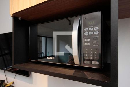 Cozinha de kitnet/studio à venda com 1 quarto, 22m² em Centro, São Paulo