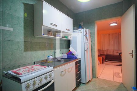 Cozinha de apartamento à venda com 1 quarto, 66m² em Centro, Novo Hamburgo