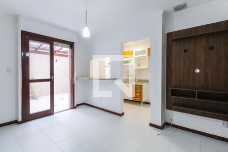 Sala de Apartamento com 1 quarto, 44m² Petrópolis