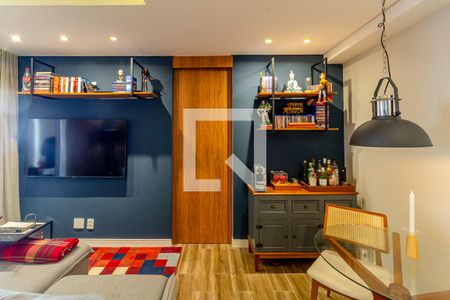 Sala de apartamento à venda com 1 quarto, 41m² em República, São Paulo