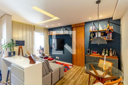 Sala de apartamento para alugar com 1 quarto, 41m² em República, São Paulo