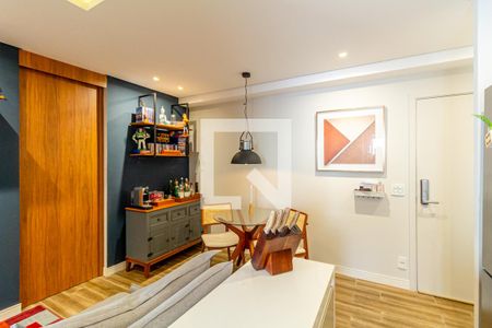 Sala de apartamento à venda com 1 quarto, 41m² em República, São Paulo