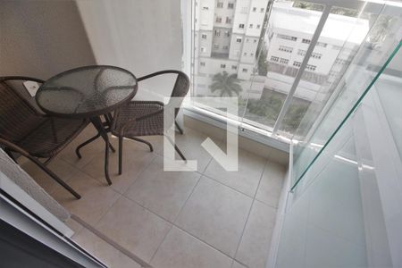 Apartamento para alugar com 41m², 1 quarto e 1 vagaVaranda