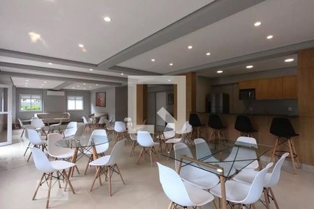 Apartamento para alugar com 41m², 1 quarto e 1 vaga Apartamento para alugar com 41m², 1 quarto e 1 vagaÁrea comum - Salão de festas