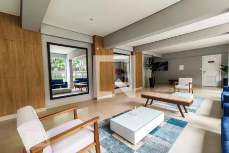 Apartamento para alugar com 41m², 1 quarto e 1 vaga Apartamento para alugar com 41m², 1 quarto e 1 vagaHall social