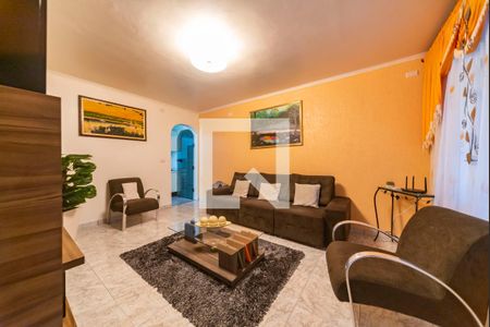 Sala de casa à venda com 3 quartos, 164m² em Condomínio Maracanã, Santo André