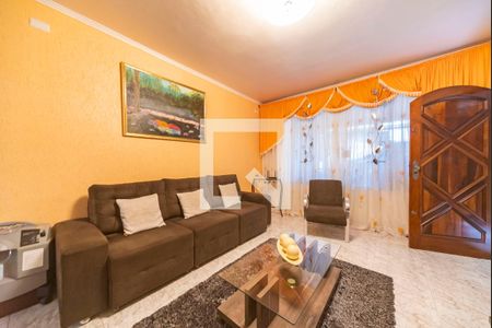 Sala de casa à venda com 3 quartos, 164m² em Condomínio Maracanã, Santo André