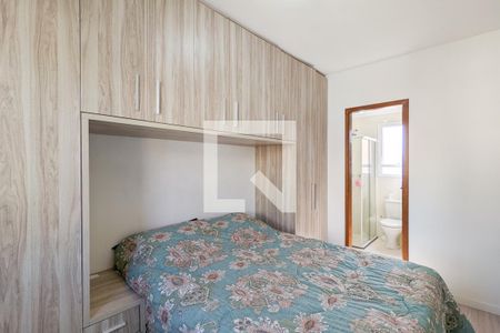 Quarto da suíte de apartamento para alugar com 2 quartos, 58m² em Paulicéia, São Bernardo do Campo