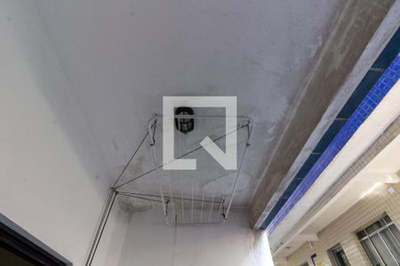 Detalhe da varanda de apartamento para alugar com 1 quarto, 54m² em Canto do Forte, Praia Grande