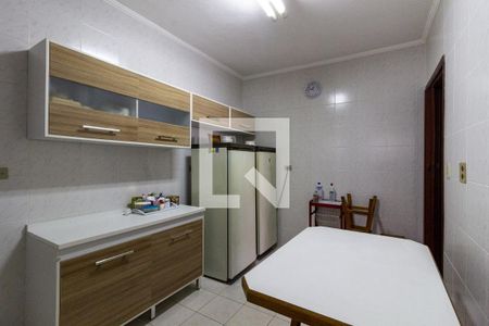 Cozinha de apartamento para alugar com 1 quarto, 54m² em Canto do Forte, Praia Grande