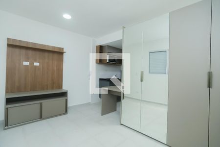Quarto e Sala de kitnet/studio para alugar com 1 quarto, 28m² em Luz, São Paulo