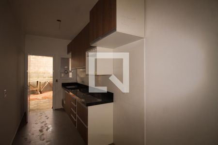 Sala/Cozinha de casa de condomínio à venda com 3 quartos, 77m² em Partenon, Porto Alegre