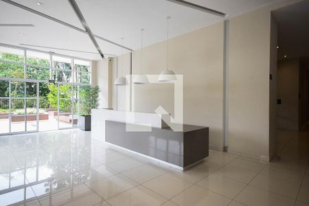 Studio para alugar com 35m², 1 quarto e 1 vagaHall social