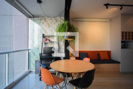 Sala de kitnet/studio para alugar com 1 quarto, 35m² em Real Parque, São Paulo