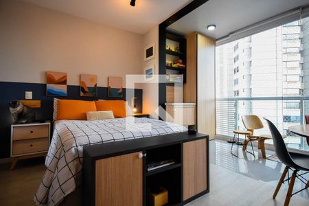 Studio para alugar com 35m², 1 quarto e 1 vagaQuarto
