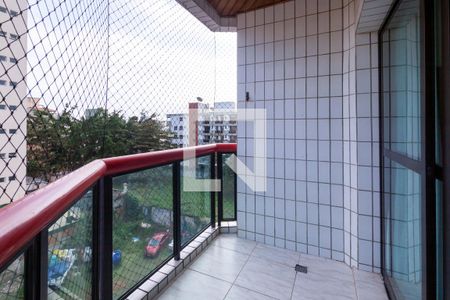 Varanda de apartamento para alugar com 1 quarto, 45m² em Loteamento Joao Batista Juliao, Guarujá