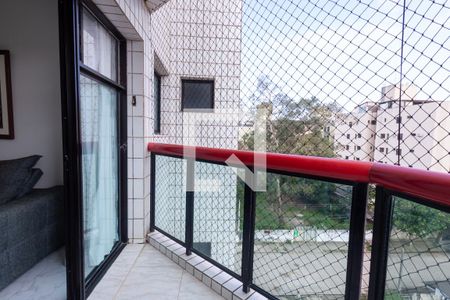 Varanda de apartamento para alugar com 1 quarto, 45m² em Loteamento Joao Batista Juliao, Guarujá