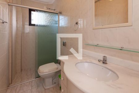 Banheiro de apartamento para alugar com 1 quarto, 45m² em Loteamento Joao Batista Juliao, Guarujá