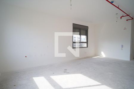 Sala  de kitnet/studio à venda com 1 quarto, 50m² em Petrópolis, Porto Alegre