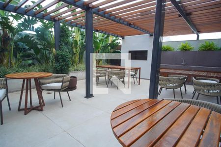 Studio à venda com 50m², 1 quarto e 1 vagaÁrea comum - Churrasqueira