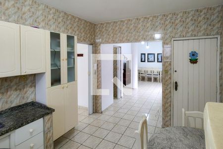Cozinha de apartamento para alugar com 2 quartos, 92m² em Canto do Forte, Praia Grande