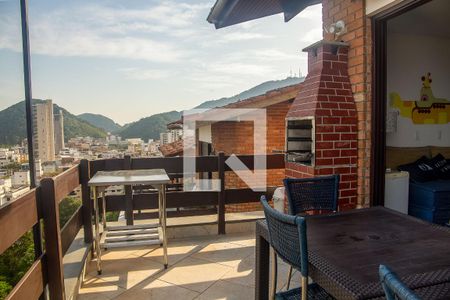 Varanda Gourmet de casa para alugar com 4 quartos, 285m² em Jardim Três Marias, Guarujá