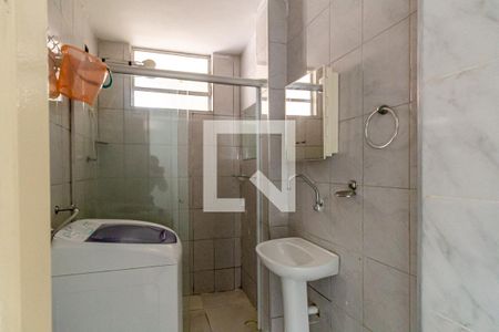 Banheiro de kitnet/studio à venda com 1 quarto, 27m² em Santa Cecília, São Paulo